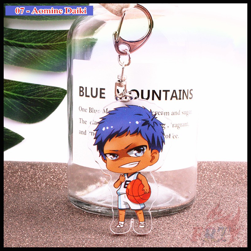 ❀  Kuroko no Basket Móc khóa ❀ 1Pc Anime Character Acrylic Double-Sided Printed Keyrings Pendant Gifts