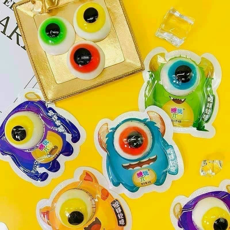 [ Quà tặng trẻ em ] Combo 30 cái kẹo mắt Eye candy ngộ nghĩnh đáng yêu