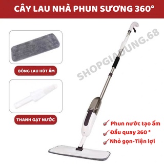cây lau nhà phun sương AURORA thông minh đa năng có bình xịt không cần nhúng nước