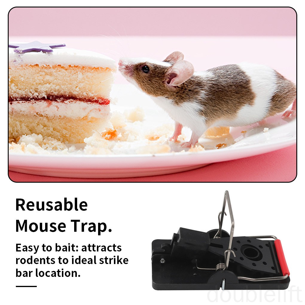 Bẫy Bắt Chuột Bằng Nhựa Tái Sử Dụng Tiện Lợi