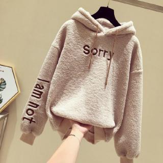 Áo hoodie dài tay thời trang thu đông cho nữ