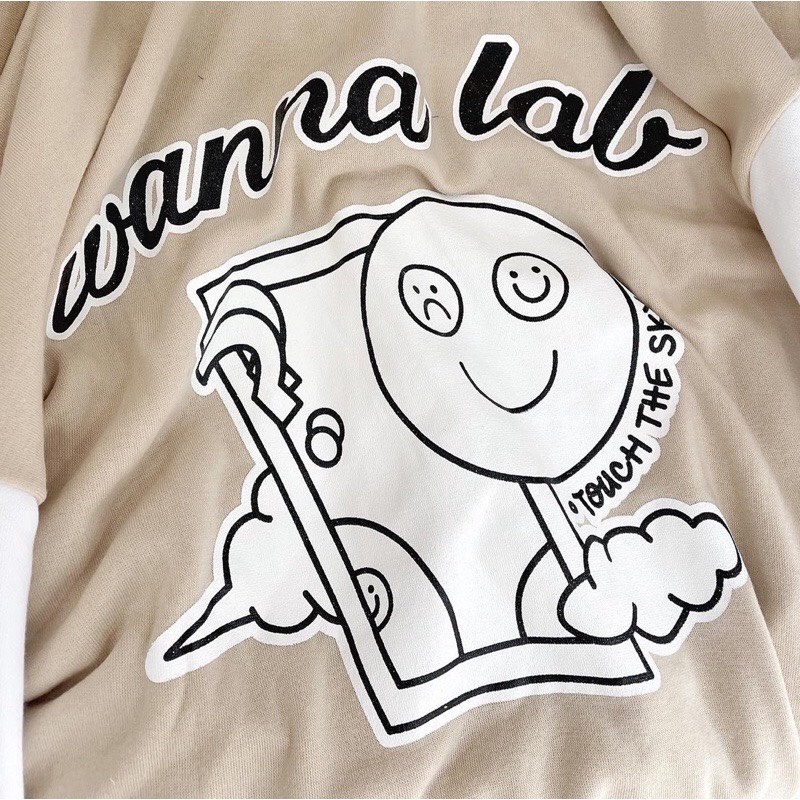 Khoác nỉ ngoại bomber in hình unisex &lt; 70kg
