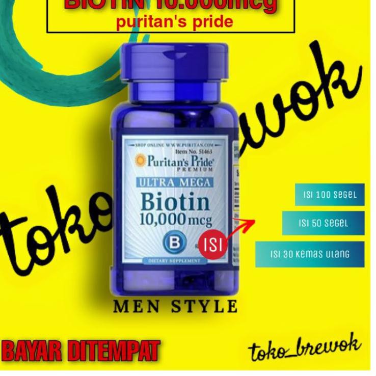 Biotin (Hàng Mới Về) Dung Dịch Puritans Biotin 10,000mcg