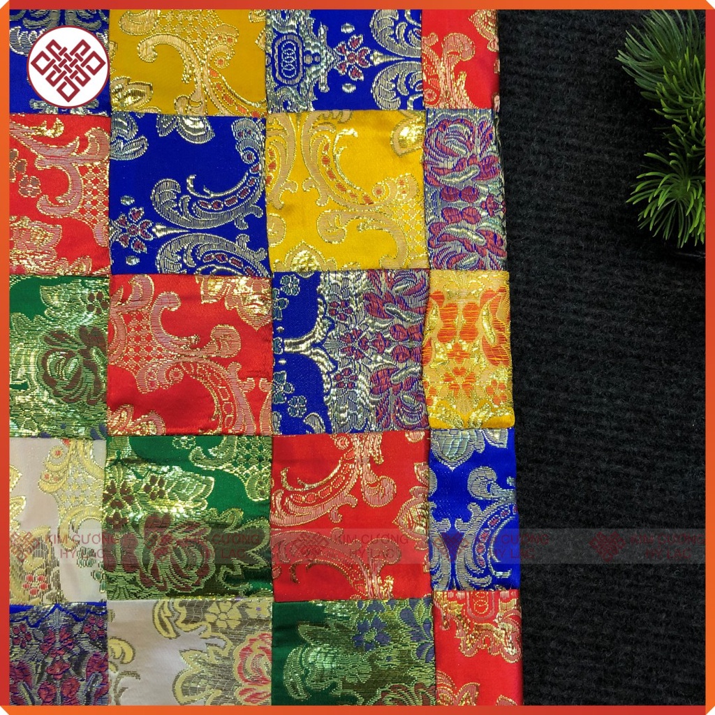 Khăn Trải Bàn Thờ Trang Trí Bàn Thờ Mật Tông [Kim Cương Hỷ Lạc] Kham Nhẫn