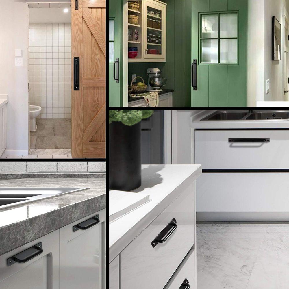 IVORY Tay Nắm Cửa Trượt Phong Cách Châu Âu