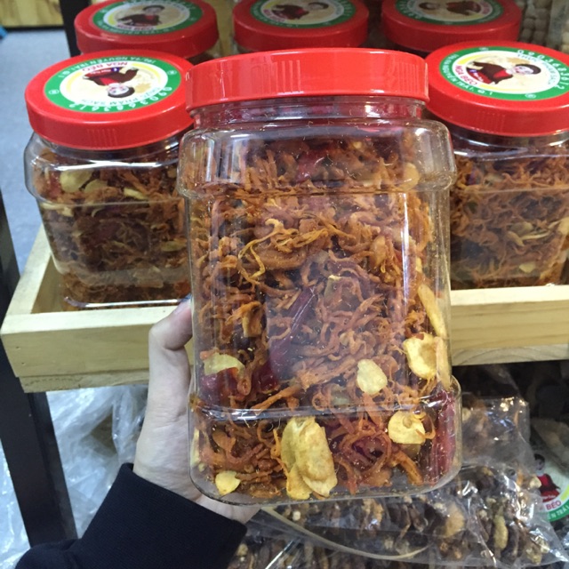 Khô heo cháy tỏi Nga Béo 500gr