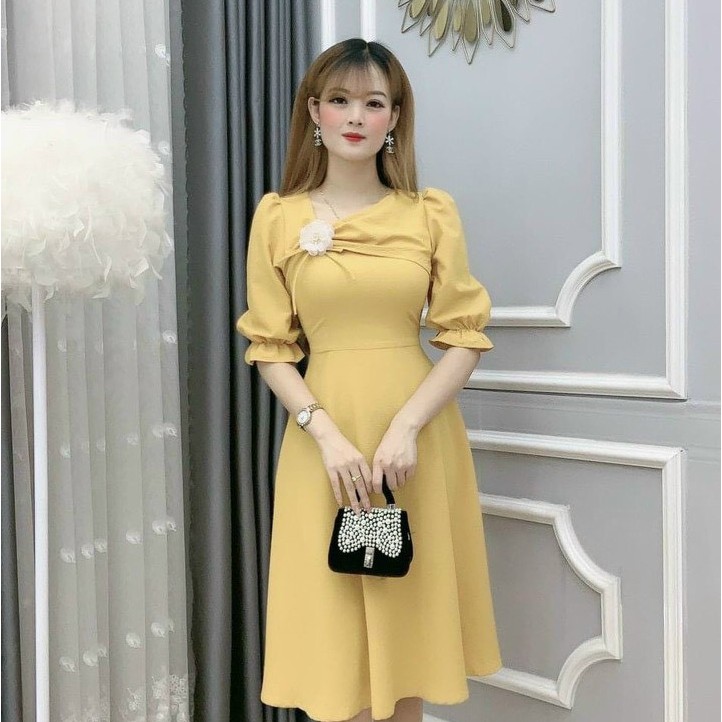 Đầm nữ dự tiệc-công sở-dạo phố đêm đủ màu size gợi cảm - Shop trẻ thơ NK