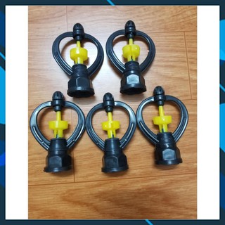 Bộ 10 béc tưới phun mưa thân xoay 360 độ ren trong 21-27mm