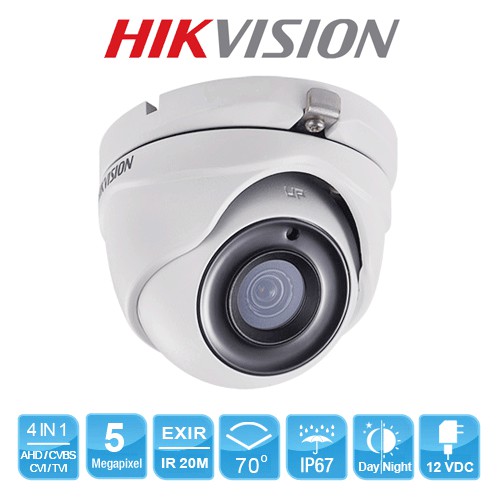 Camera Dome 4 in 1 hồng ngoại 5.0 Megapixel HIKVISION DS-2CE56H0T-ITMF