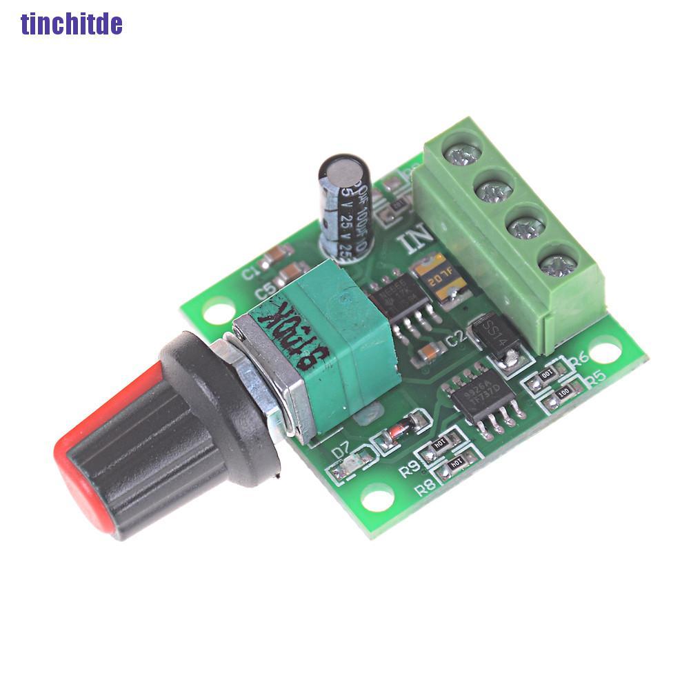 [Tinchitde] 1.8V 3V 5V 6V 12V 2A Low Voltage Motor Speed Controller Pwm 1803B M216 [Tin]