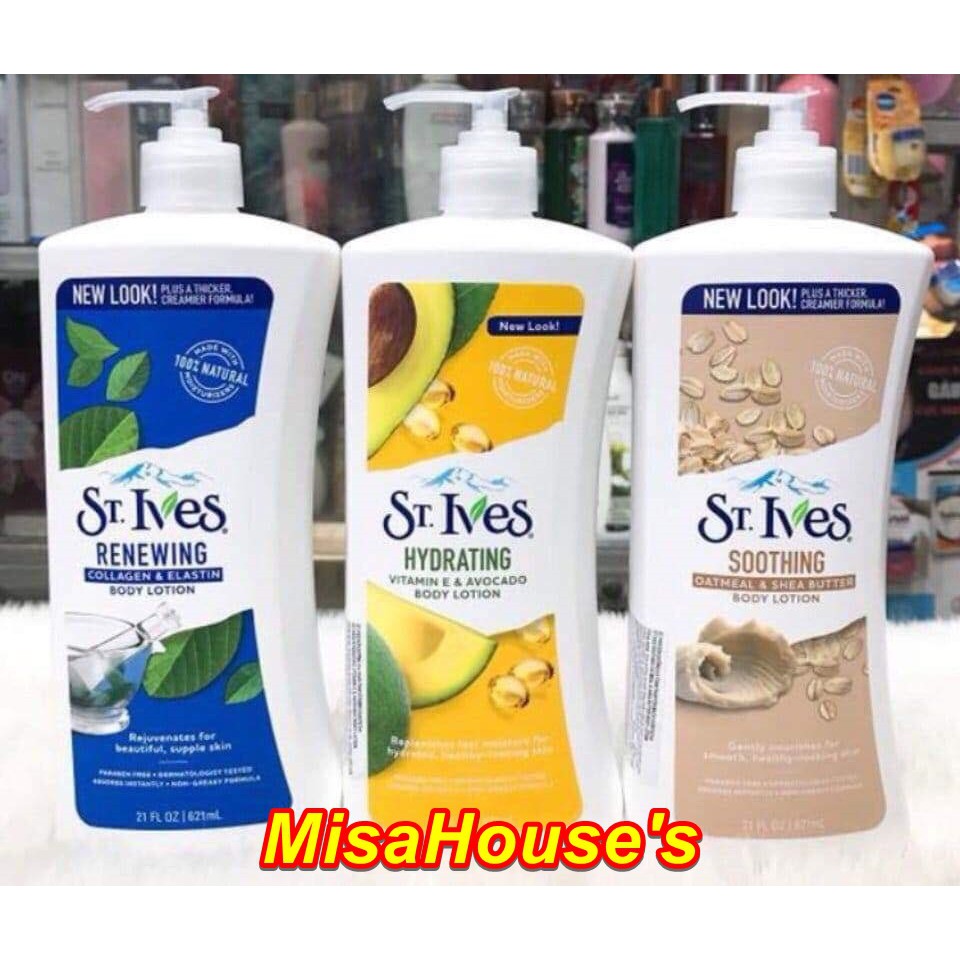 Sữa dưỡng thể st.Ives 621ml