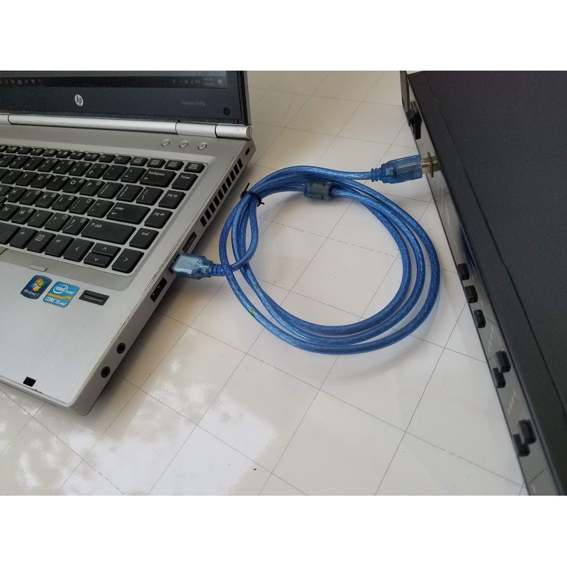 Dây chỉnh vang số 1 đầu VUÔNG 1 đầu usb chỉnh phần mềm nhiều dòng vang số Siso Tripath 1080, TP580 hay Hugo V6