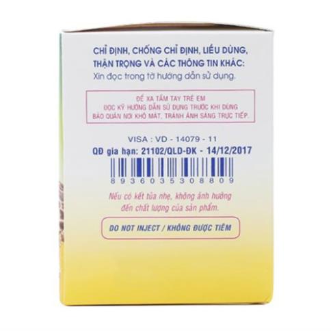 [GIÁ GỐC] Siro Nic-Vita tăng chuyển hóa chất cho trẻ mau lớn - Hộp 20 ống, mỗi ống 10ml