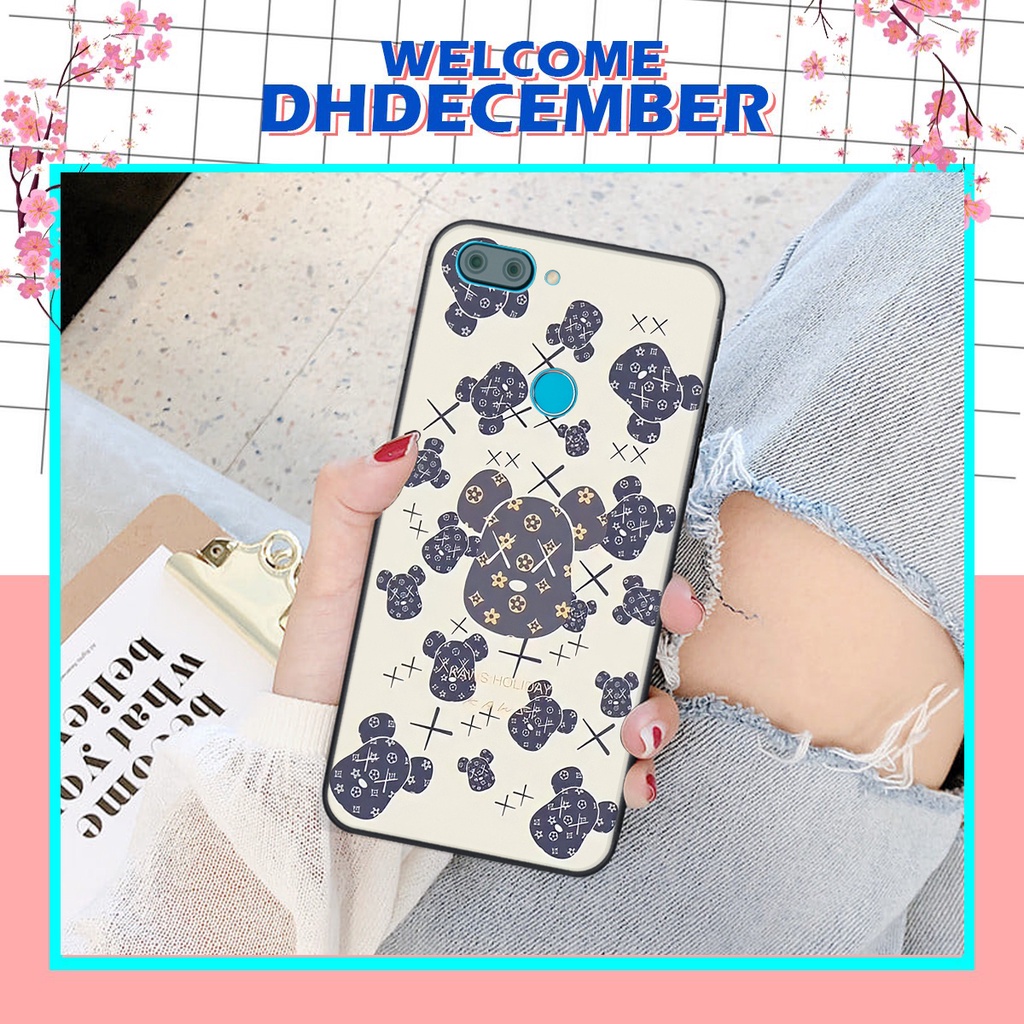 Ốp lưng Xiaomi MI 8  LITE in hình K@ws, Cool Be@r SIÊU NGẦU