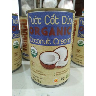 Nước cốt dừa hữu cơ vietcoco