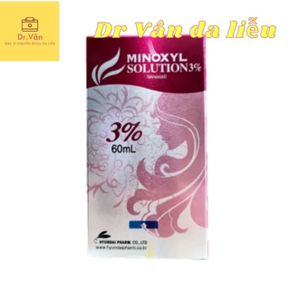 Xịt kích thích mọc tóc minoxyl Solution 3% (lọ dạng xịt 60ml) - Dr Vân da liễu