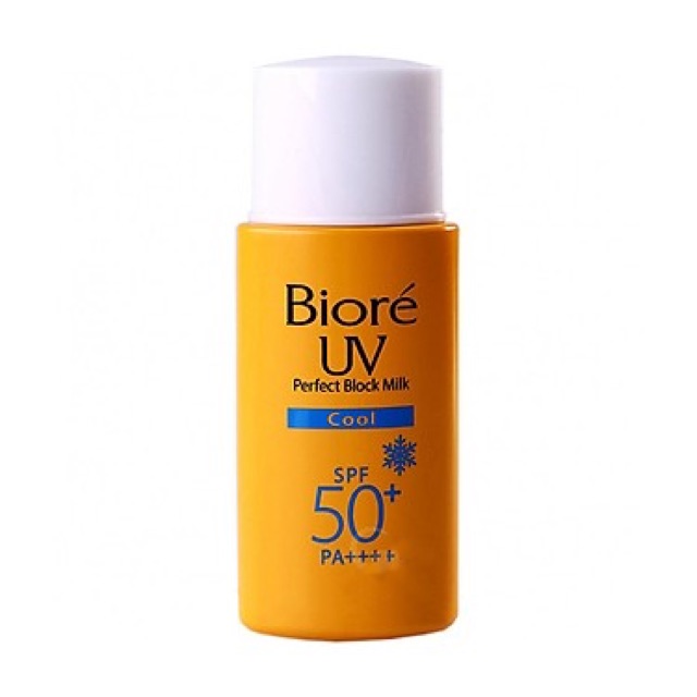 Sữa chống nắng Biore UV Perfect Protect Milk Cool SPF50+/PA+++ (25ml)