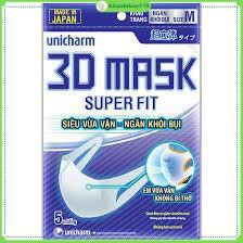 KHẨU TRANG NHẬT BẢN UNICHARM 3D MASK