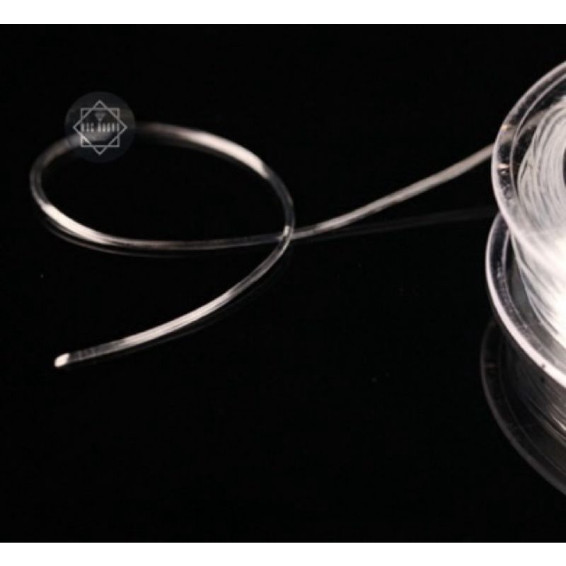 Dây cước chun 0.8mm xâu hạt hàn quốc bán lẻ tính theo mét 3met