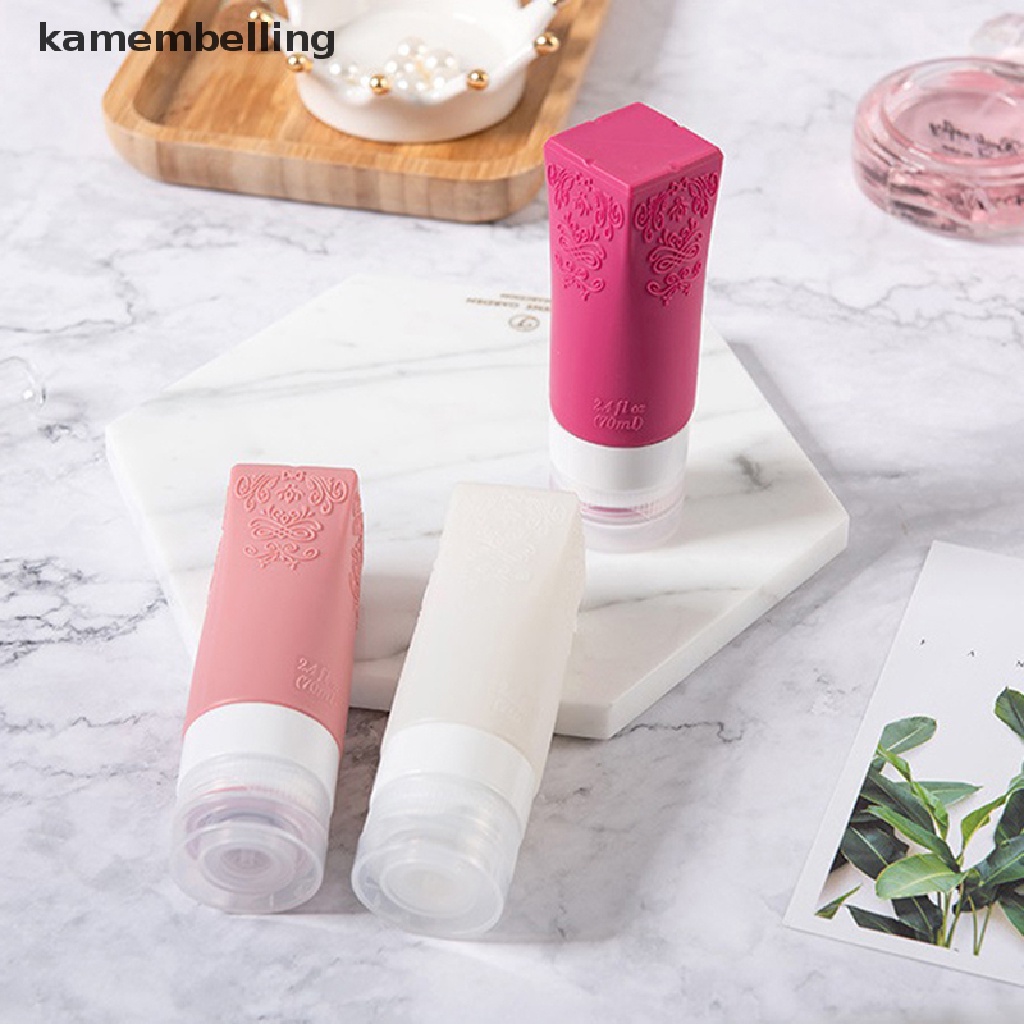 Chai Rỗng 70ML Bằng Silicone Dùng Chiết Mỹ Phẩm Khi Đi Du Lịch