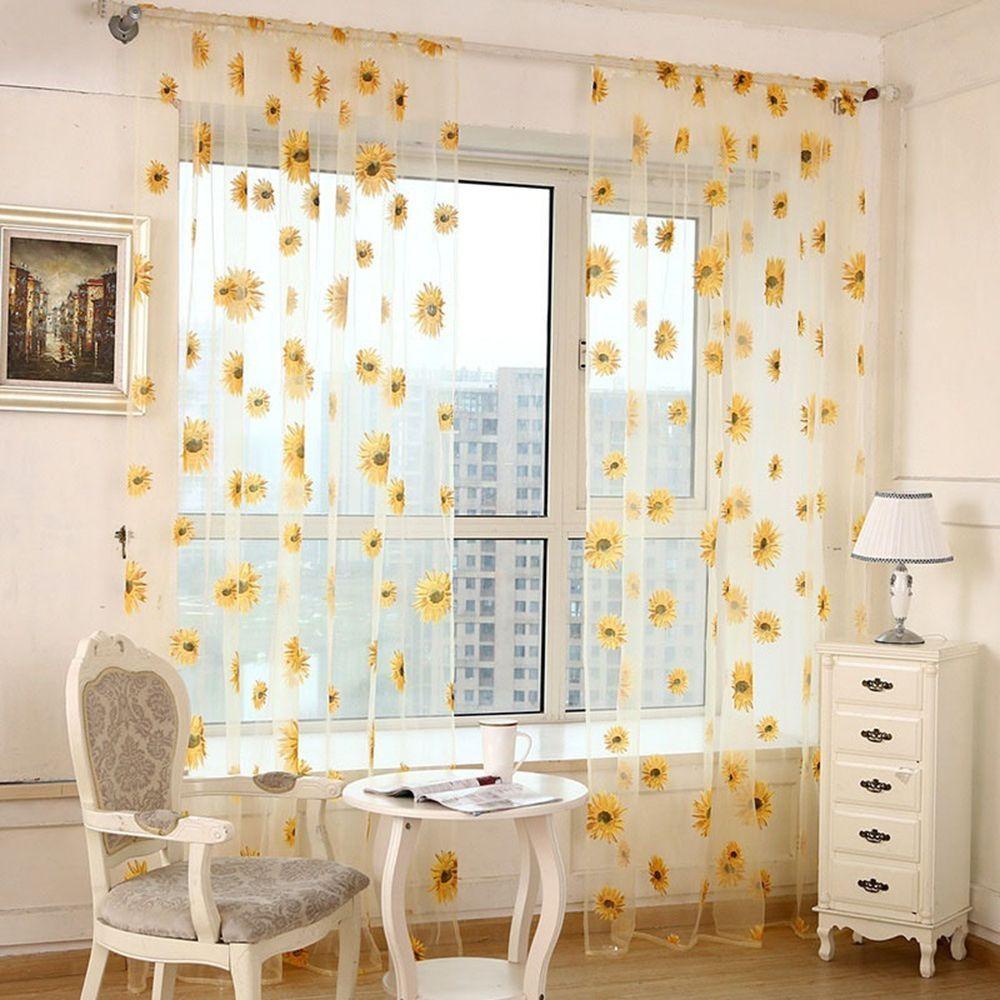 HARRIETT Rèm Cửa Họa Tiết Hoa Trang Trí Nhà Cửa