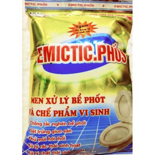 Men Xử Lý Bể Phôt Emictic.09 Gói To 250g [Công Ty Sinh Hóa Thăng Long]