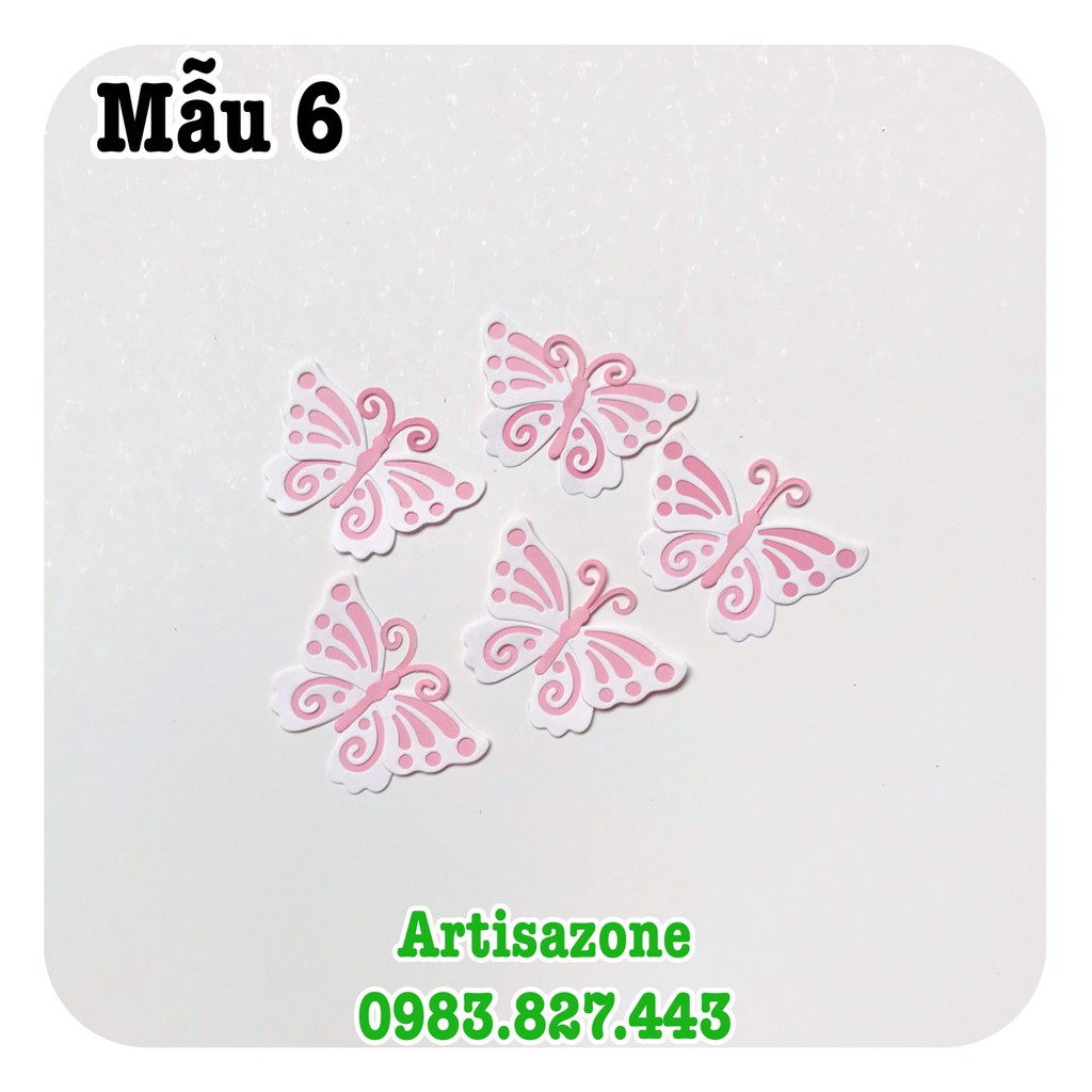 Bướm giấy size nhỏ - Trang trí scrapbook, album, love box, thiệp... -