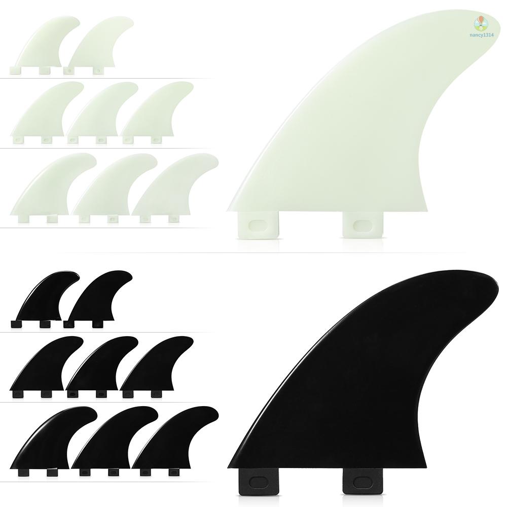 Set 3 / 2 Vây Cá Bằng Sợi Thủy Tinh Nylon GL / GX / M5 / G5 Cho Ván Lướt Sóng