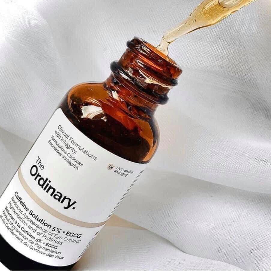 Serum The Ordinary Caffeine Solution 5% + EGCG Giảm Quầng Thâm Và Bọng Mắt 30ml