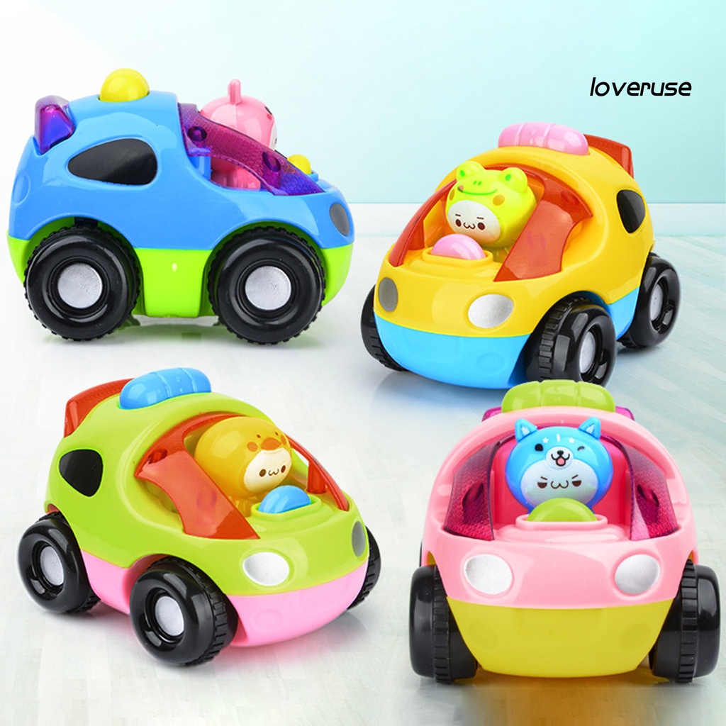 Đồ Chơi Mô Hình Xe Hơi Trượt Quán Tính Chống Rơi Kiểu Hoạt Hình Dễ Thương Cho Bé