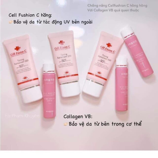 Kem chống nắng CELL FUSHION C