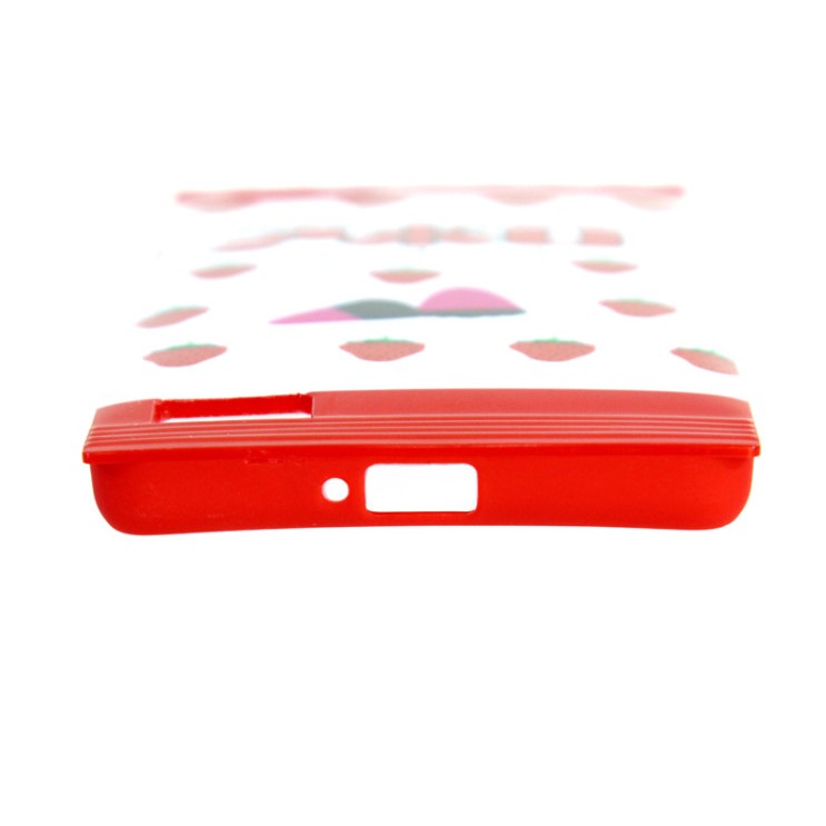 Ốp lưng Oppo Neo 7 - 7s Nhựa hình thú OSMIA Kẹo dâu Đỏ