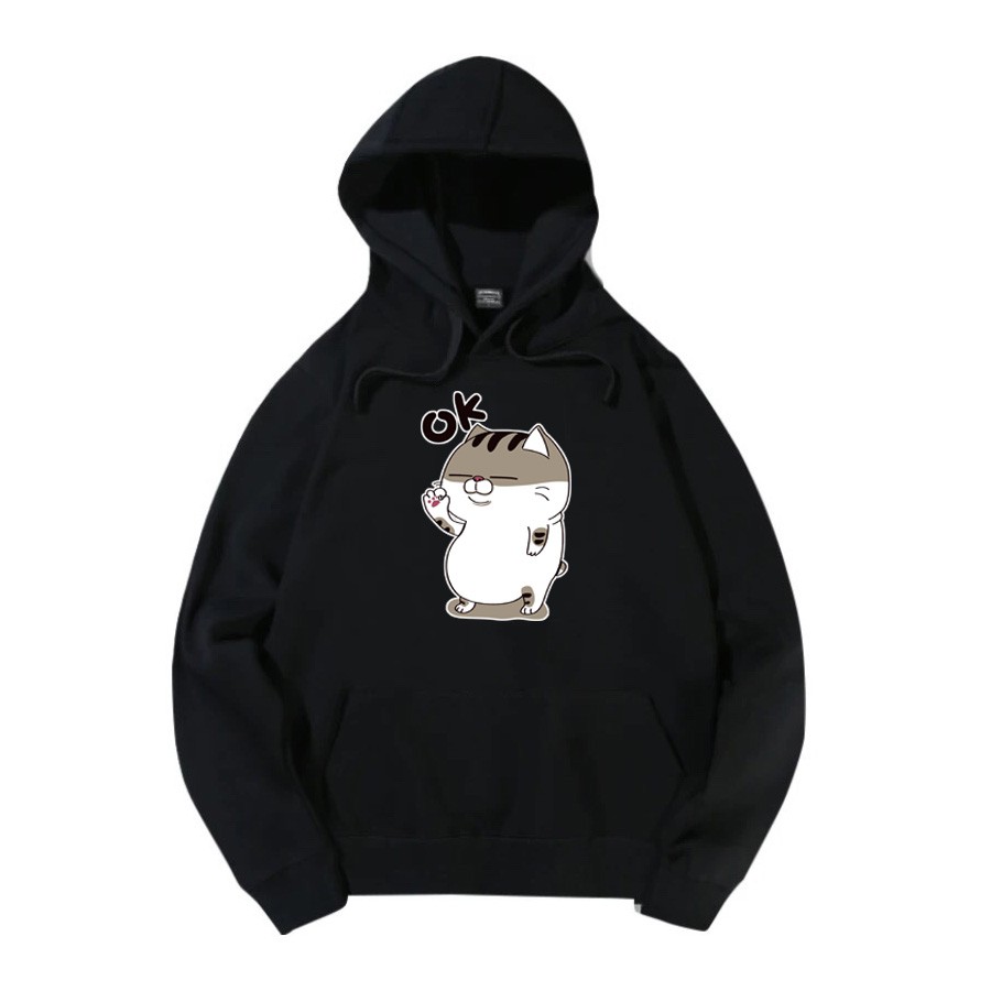 [Có VIDEO + ẢNH THẬT] Áo Hoodie nỉ bông có nón AMI bụng bự