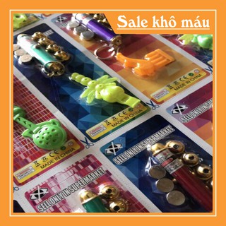 Bảng laze kèm móc khoá (18 chiếc)