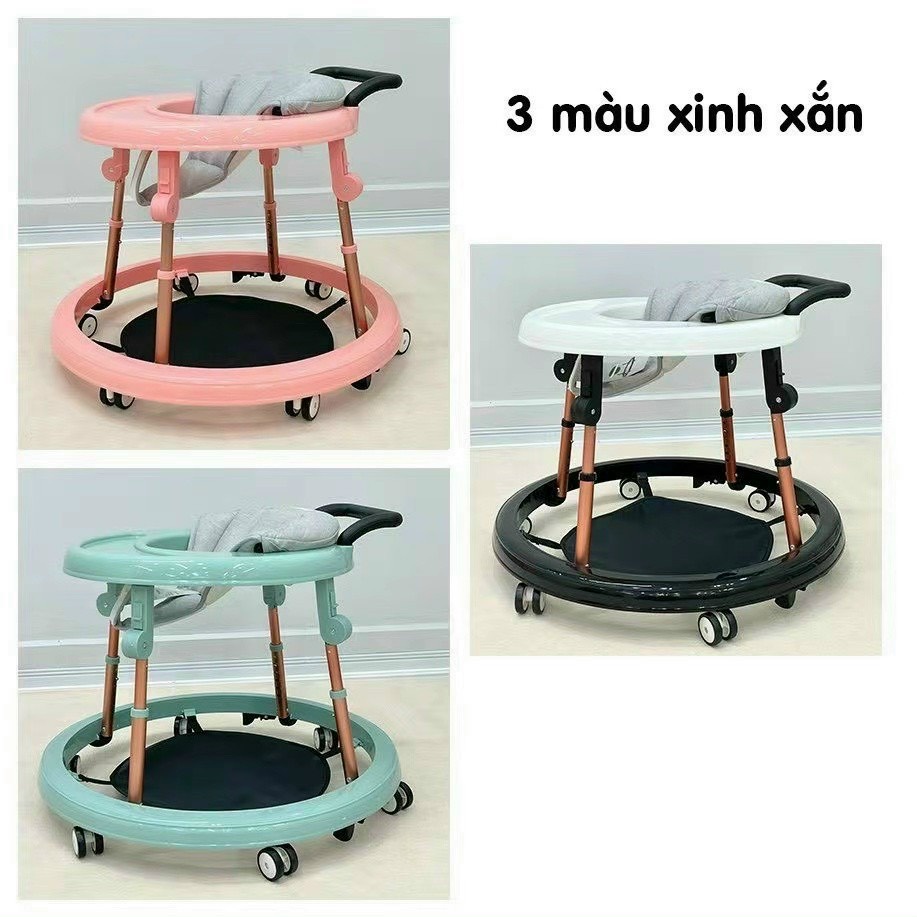 Xe Tròn Tập Đi Cho Bé Zoko, Xe Tập Đi Đa Năng Cho Trẻ Em Xuất Nhật Mẫu Mới Nhất 2022 có tay cầm