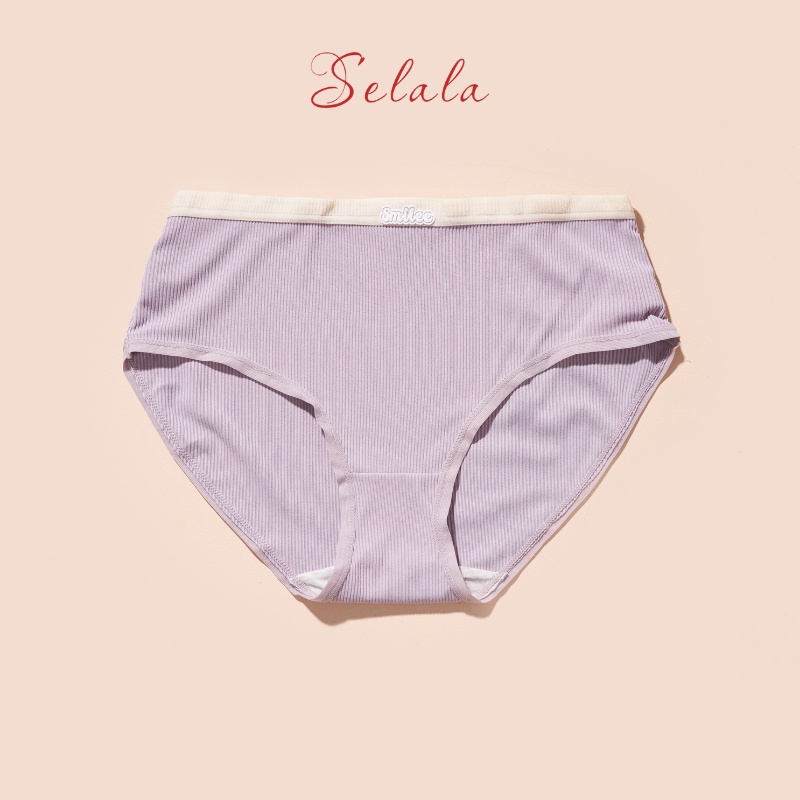 Quần Lót Nữ Selala Cạp Vừa Không Hằn Co Giãn QC36