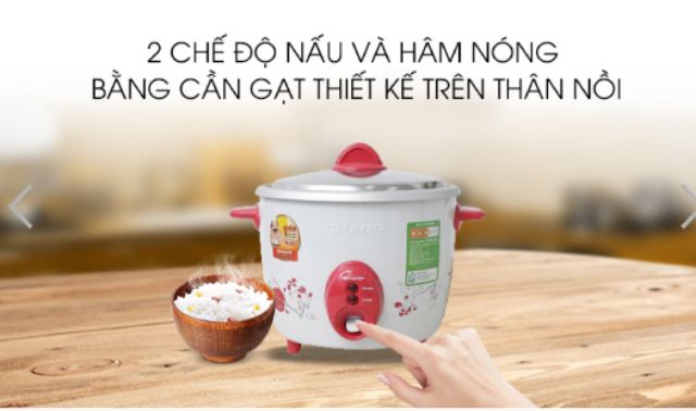 Nồi cơm điện Sharp 1l5 (Hàng nhập Thái Lan mới 100%) | BigBuy360 - bigbuy360.vn