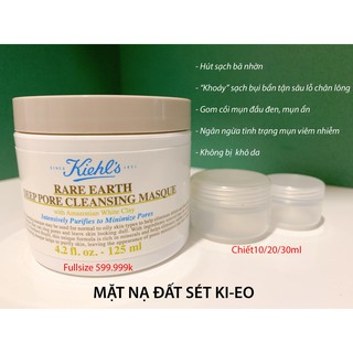 MẶT NẠ đất sét KIEHLS RARE EARTH DEEP PORE MINI Na 10/20/30