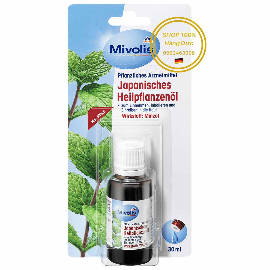 Tinh Dầu Bạc Hà Nhật Mivolis Japanisches - Hàng Đức 100%