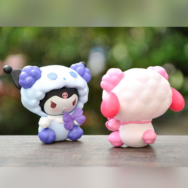 Mô Hình Sanrio Melody, Cinnamoroll, Kuromi, Kitty, Pochacco Cực CUTE Cực Thế Hệ 3