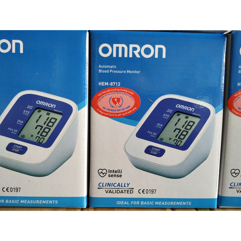 Máy đo huyết áp Omron Hem 8712 [mẩu 2024]