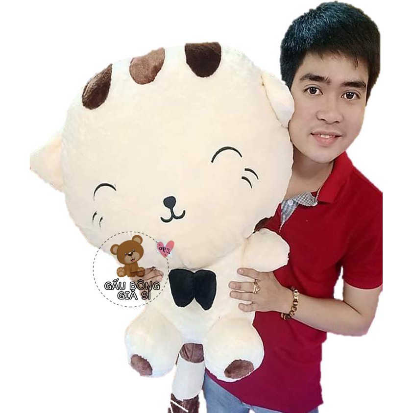 MÈO BÔNG SIZE LỚN [80cm] LUÔN ĐUÔI GẤU BÔNG MÈO MENG MENG