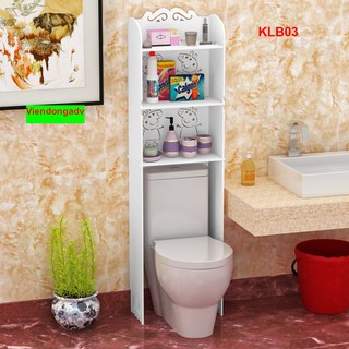 Kệ sau bồn cầu tiết kiệm không gian KLB01 - Kệ lắp ráp - Vienong ADV