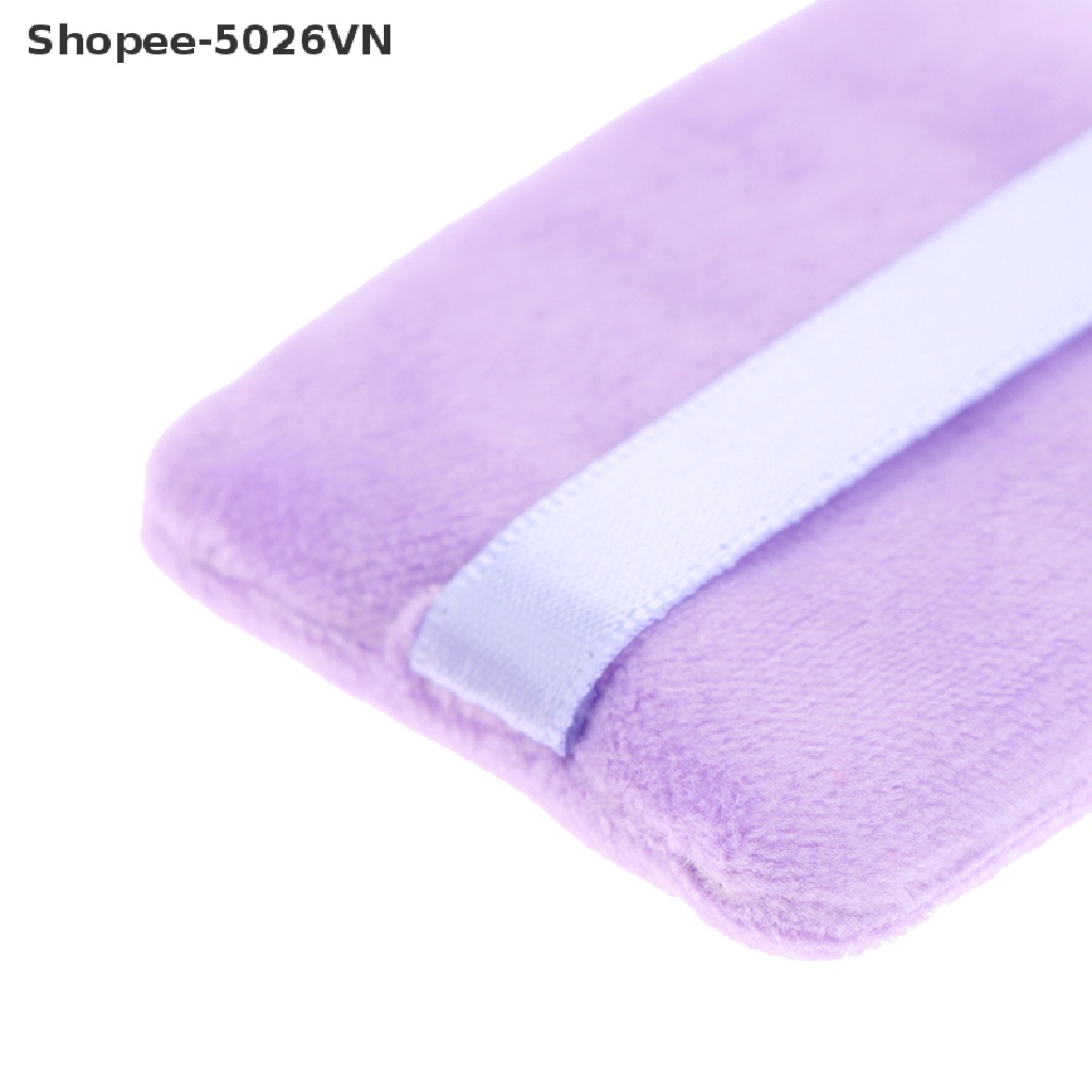 Bông Mút Trang Điểm Hình Vuông Nhỏ Gọn Tiện Lợi Dành Cho Trang Điểm Nền (f)