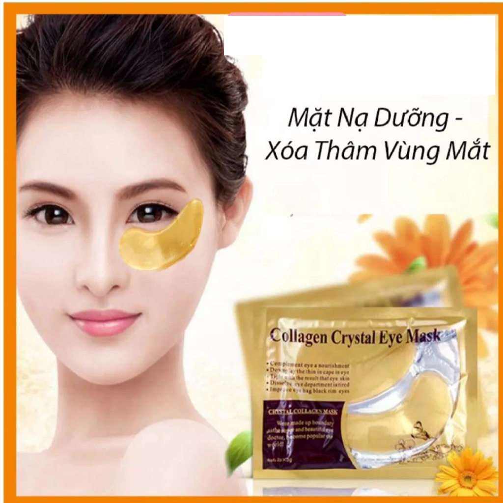 Mặt Nạ Mắt Collagen Crystal Eyes Mask Giảm Quầng Thâm Mắt, Dưỡng Ẩm Da