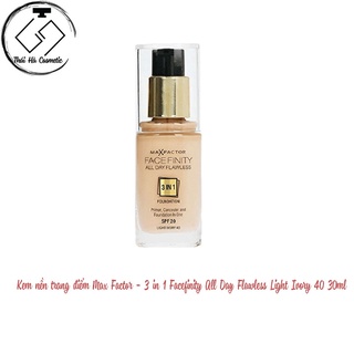 Kem nền trang điểm max factor facefinity 3in1 màu 40 light ivory
