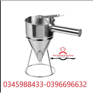 Phễu rót bột làm bánh inox