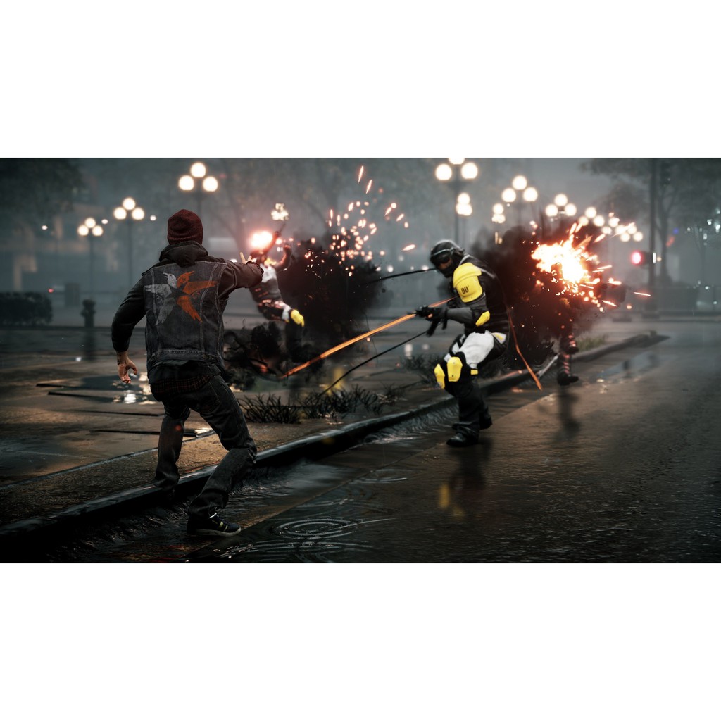 Đĩa game ps4 inFamous Second Son