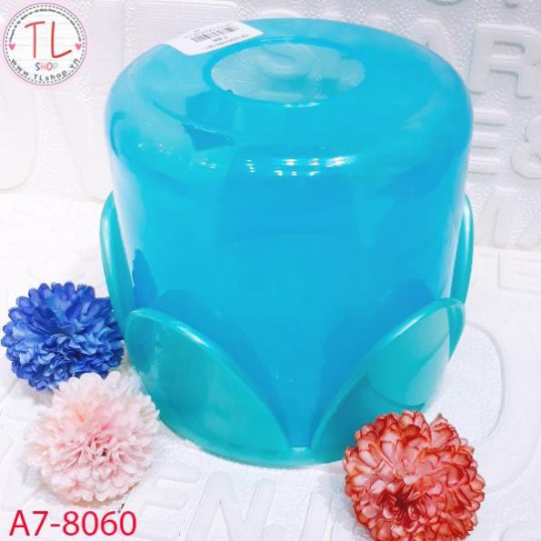 Hộp đựng khăn giấy tròn bằng nhựa