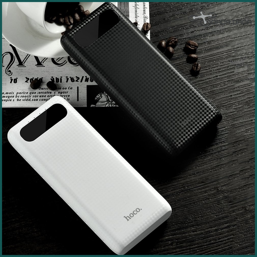 Sạc dự phòng HOCO B20A 20000mAh hai cổng USB 18650